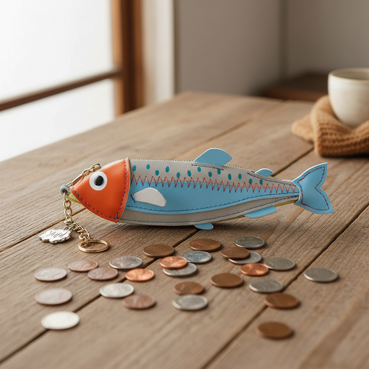 yup! Fish Pouch  -  Orange