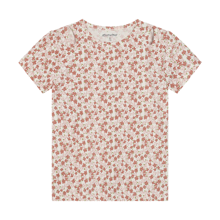 Minymo Girls Short Sleeve Tee   124305-1271