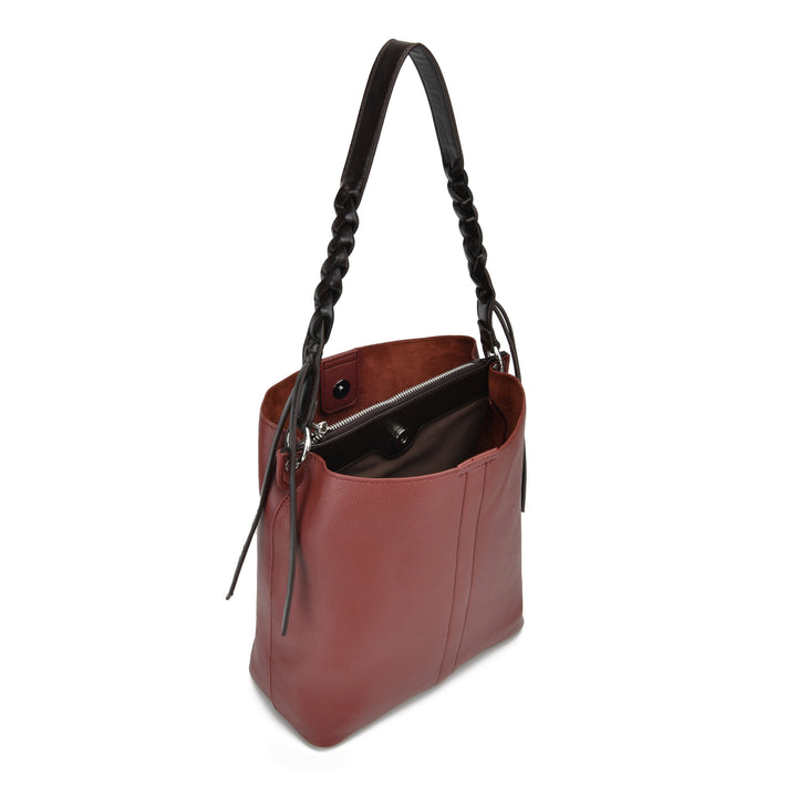 Colab Carmen Shoulder Bag  7603 Mahogany