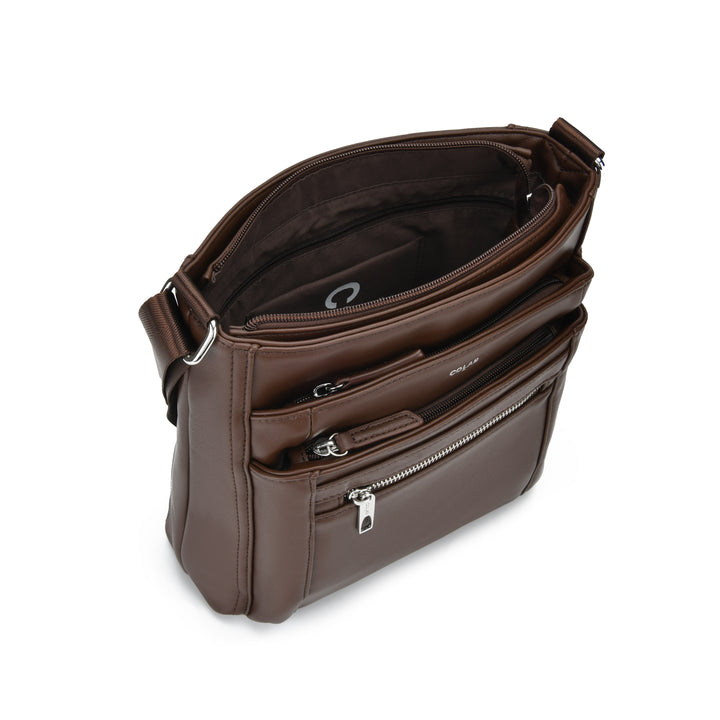 Colab Haven Crossbody  6851P   Chocolate