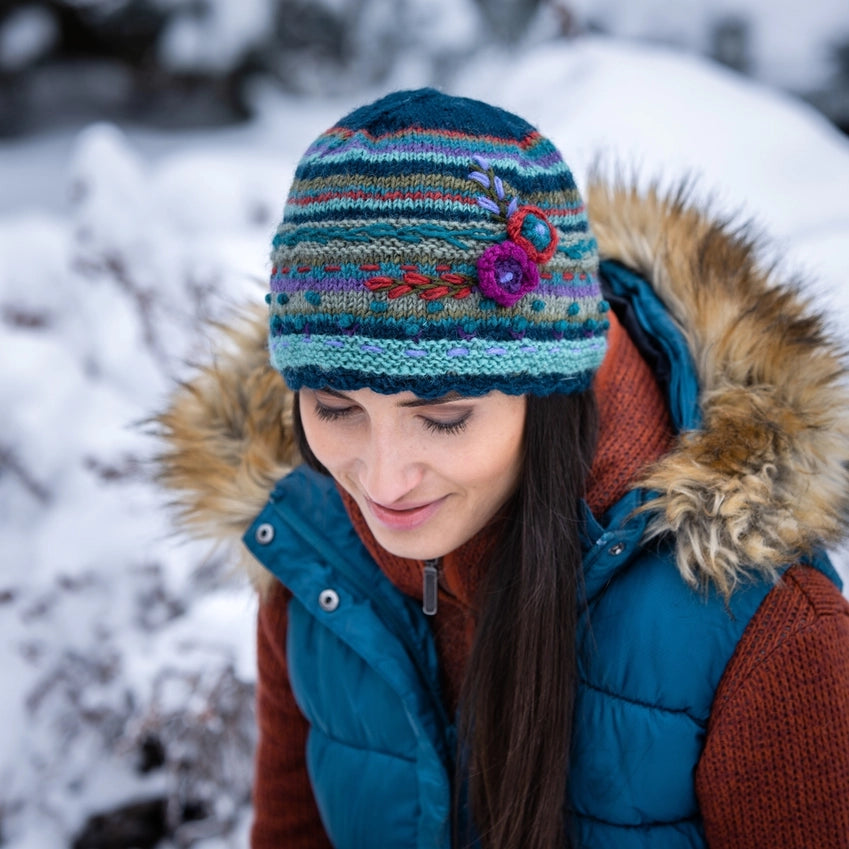Lost Horizons Lassen Beanie  -  Teal