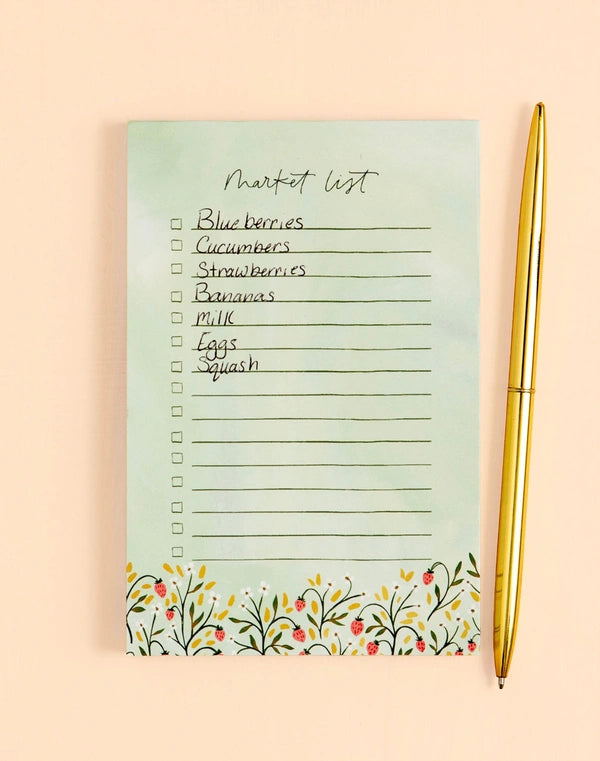 1Canoe2 Strawberry Meadow Notepad