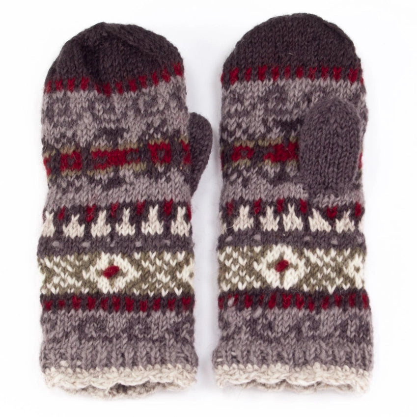 Lost Horizons Innsbruck Mittens  -  Grey