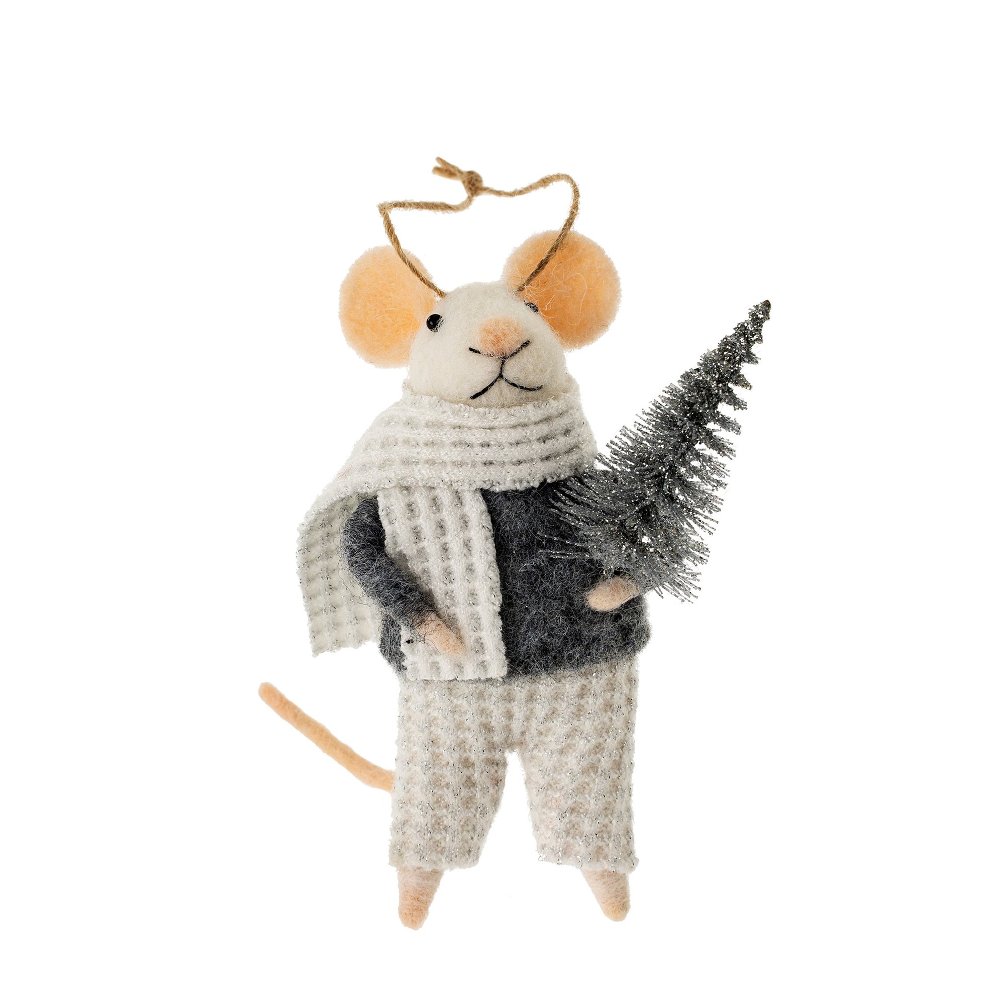 Indaba Felt Mouse - Advent Arthur Mouse 5-4117