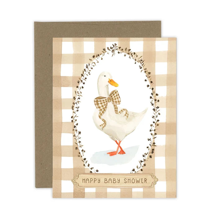 Almeida Baby Card  5041  Baby Shower Goose