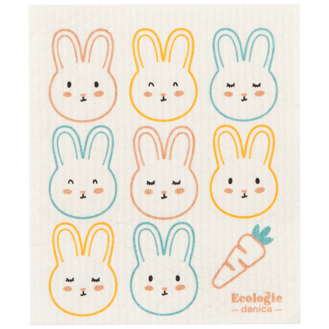 Danica Swedish Dishcloth   ESW4154D  Bunny