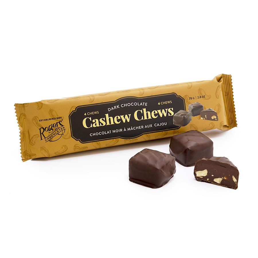Rogers' Dark Chocolate Cashew Chews