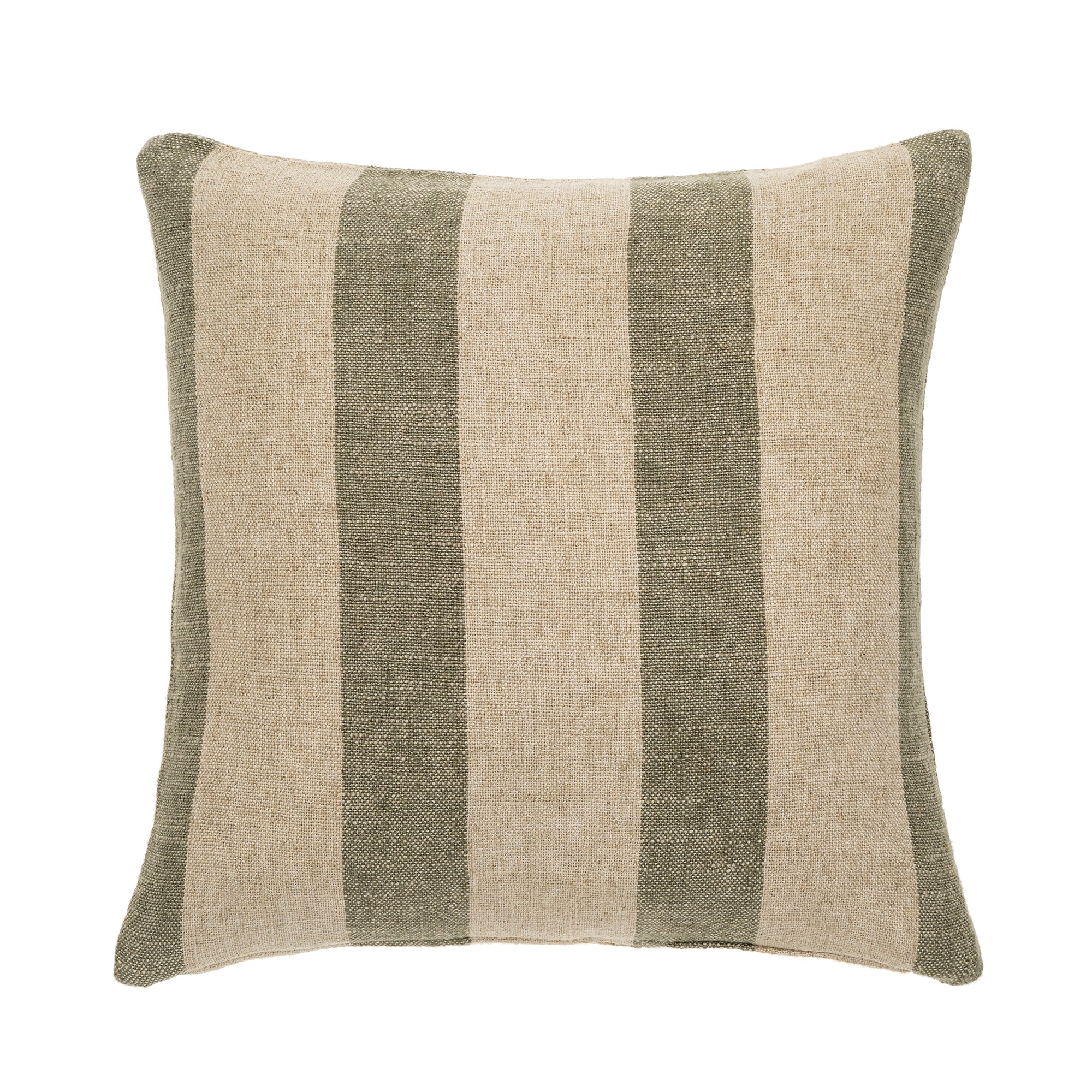 Indaba Penstone Stripe Pillow 1-0819 Green