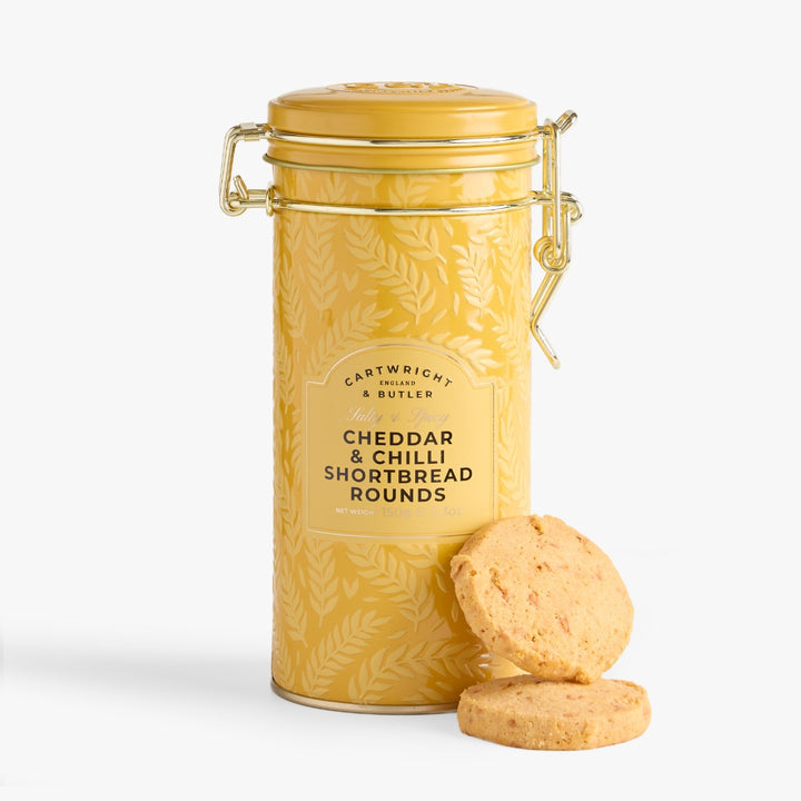 Cartwright & Butler Cheddar Chili Shortbread Rounds