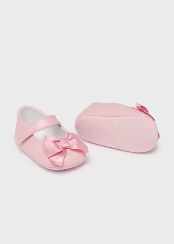 Mayoral Baby Girl Mary Jane Shoes and Headband Set  9633-87 Colorete **