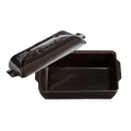 Emile Henry Bread Loaf Baker  5504  Fusain (Charcoal)
