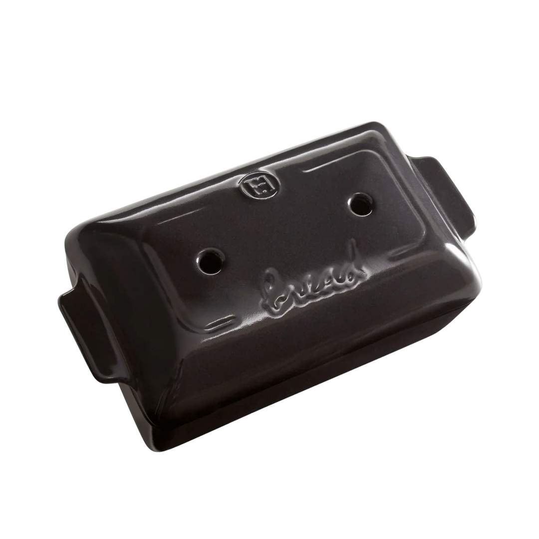 Emile Henry Bread Loaf Baker  5504  Fusain (Charcoal)