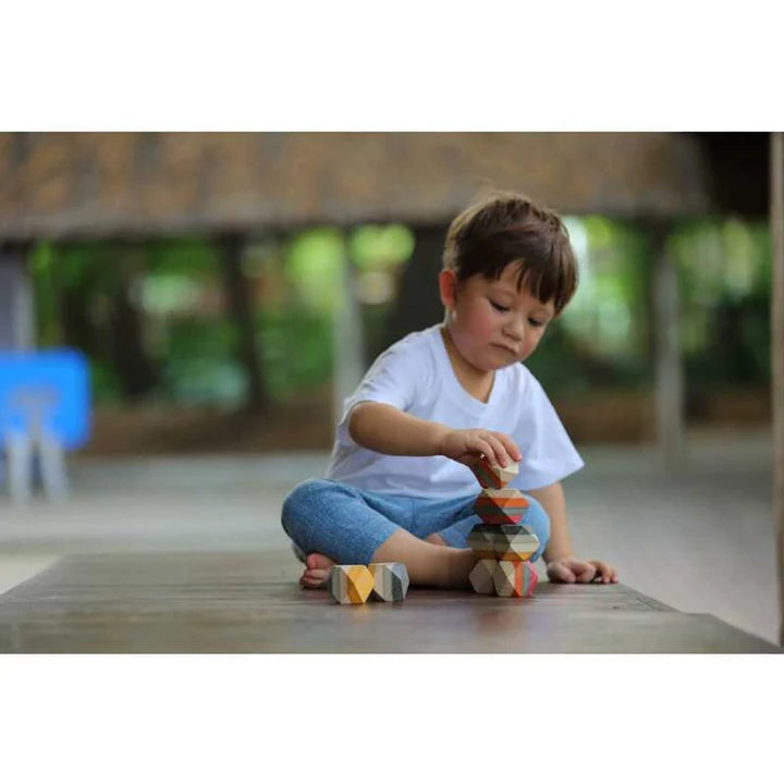 Plan Toys Geo Stacking Rocks 5511 012023