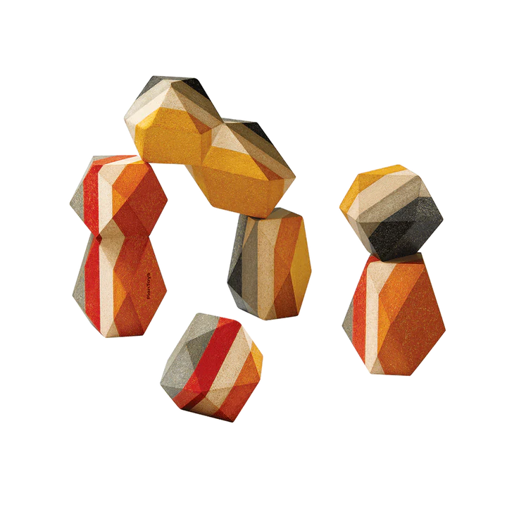 Plan Toys Geo Stacking Rocks 5511 012023
