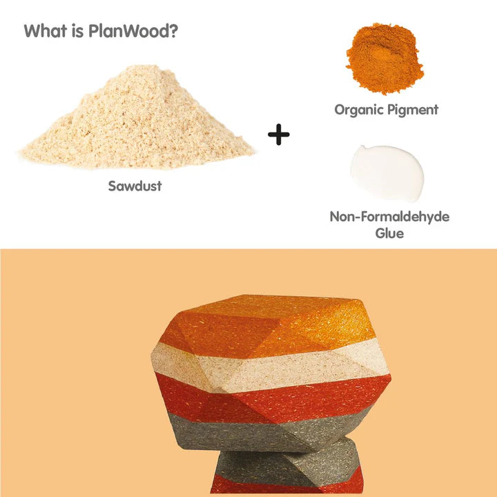Plan Toys Geo Stacking Rocks 5511 012023