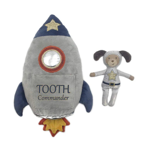 Mon Ami Tooth Commander Spaceship Pillow and Doll Set  55367