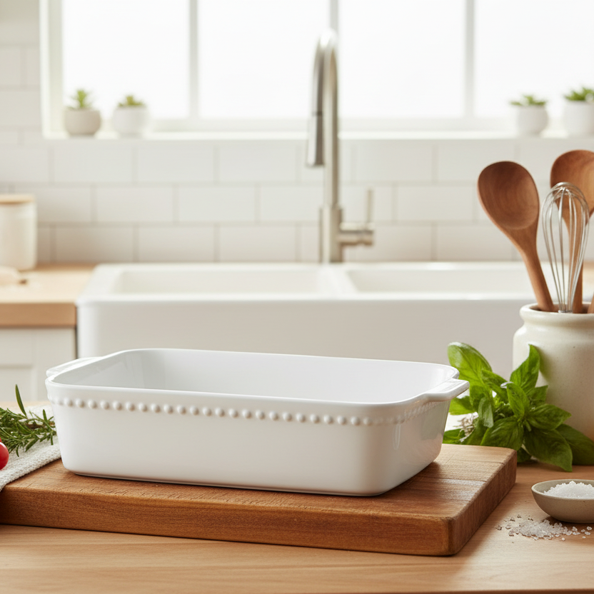 Costa Nova Pearl Rectangular Baker