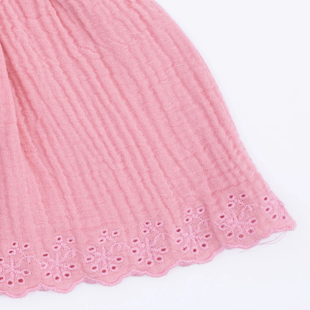 Angel Dear Smocked Top with Bloomer  572-S26-SPP  Poignant Pink