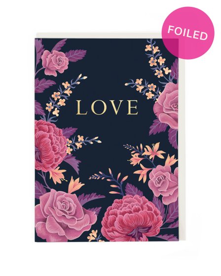 Charlotte Day Card Love CDF1485*