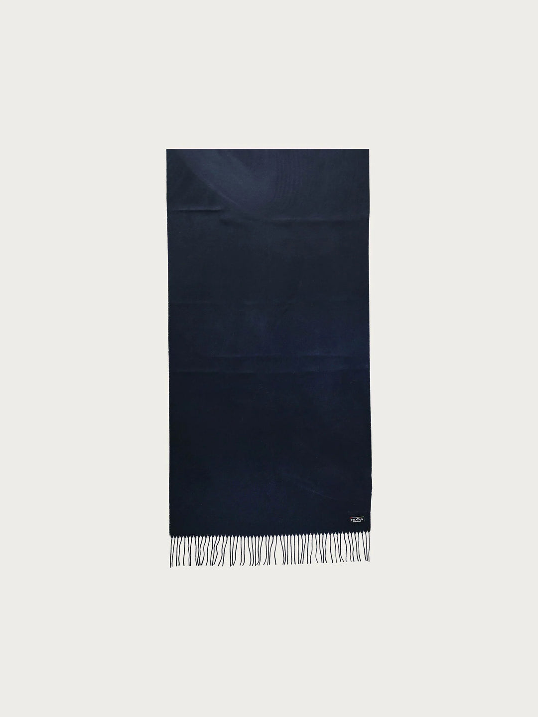 Fraas Cashmink Wide Single Colour Scarf  626029-590  Navy