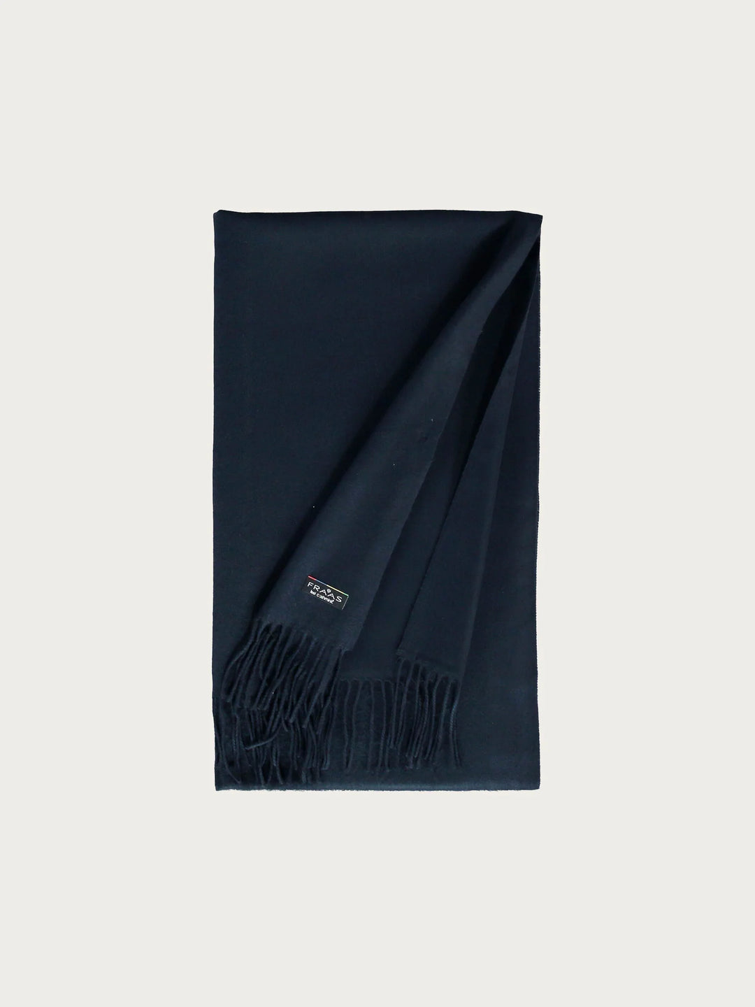 Fraas Cashmink Wide Single Colour Scarf  626029-590  Navy