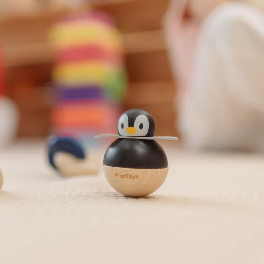 Plan Toys Penquin Wobbler  PT5900