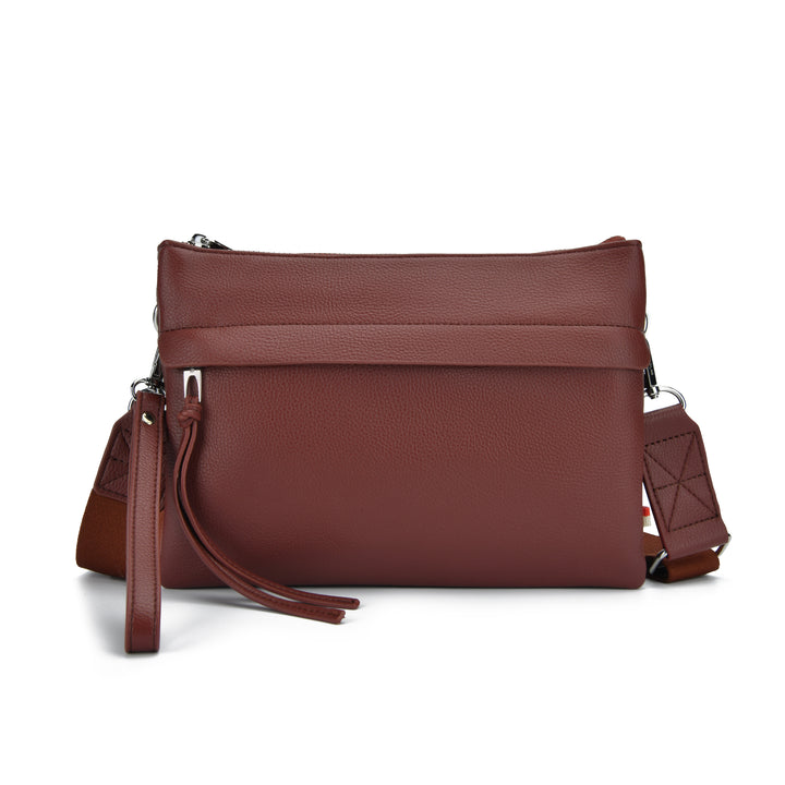 Colab Charlie Crossbody Clutch  7397  Mahogany
