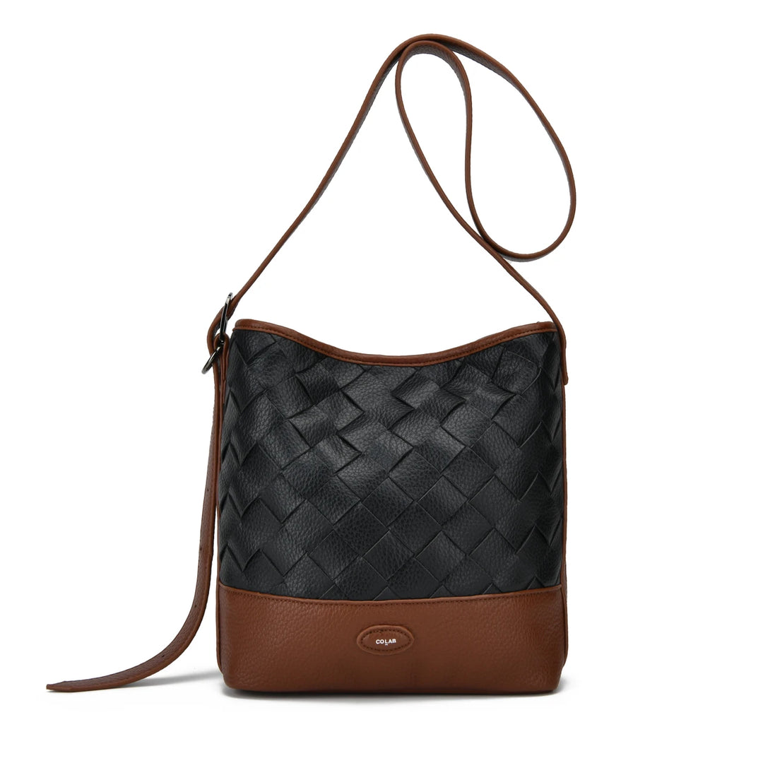 Colab Tea Bucket Crossbody Bag  7583W  Black