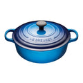 Le Creuset 6.2L Shallow Round French Oven  -  Blueberry*