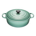 Le Creuset 6.2L Shallow Round French Oven  - Sage (Sauge)