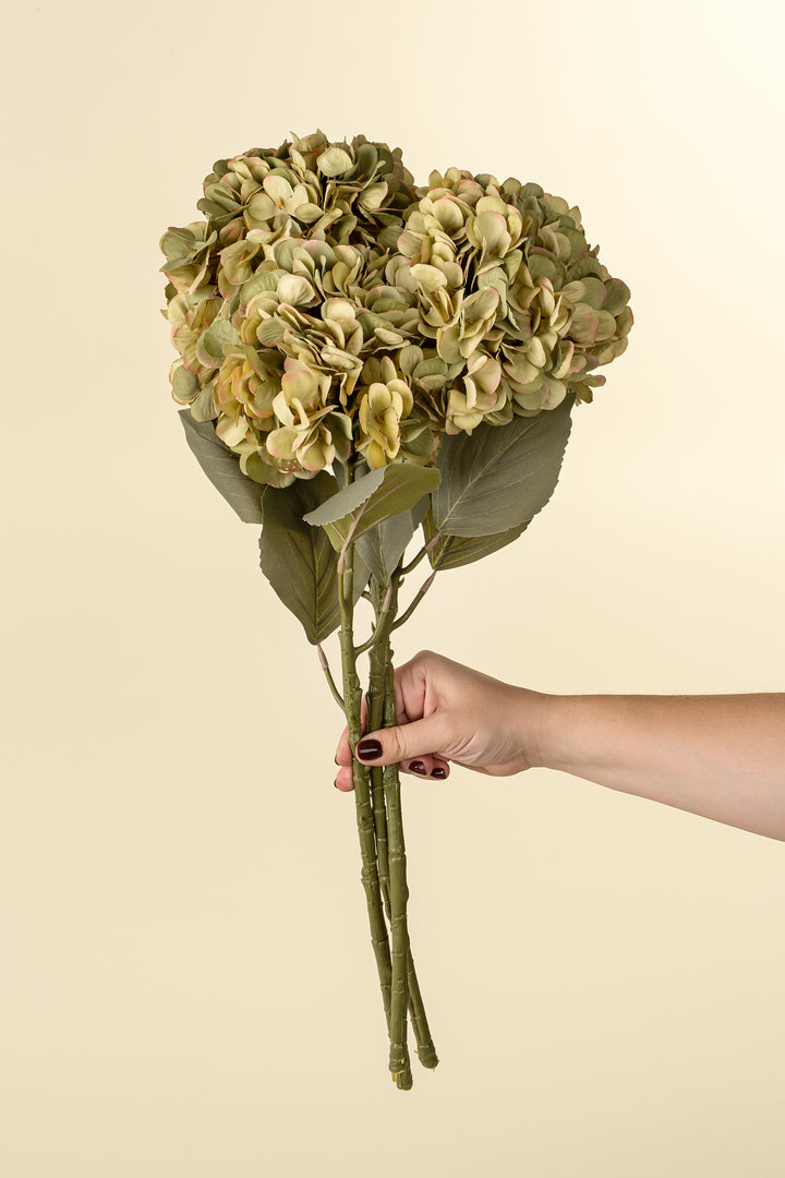 Indaba Hydrangea Stem 1-0364 Green