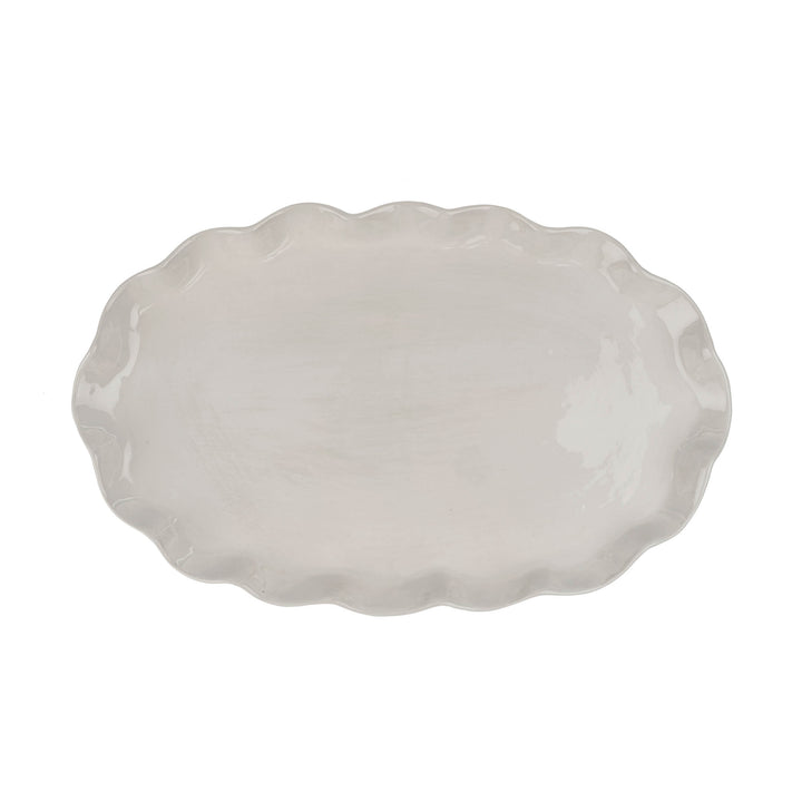 Indaba Calypso Scalloped Platter 4-6788