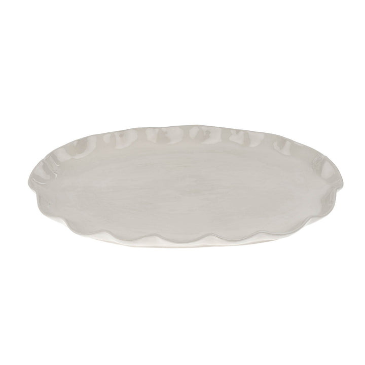 Indaba Calypso Scalloped Platter 4-6788