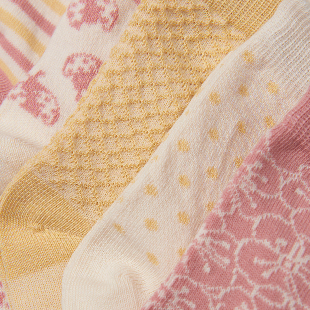 Girls Sock Set/5 6022  color 575