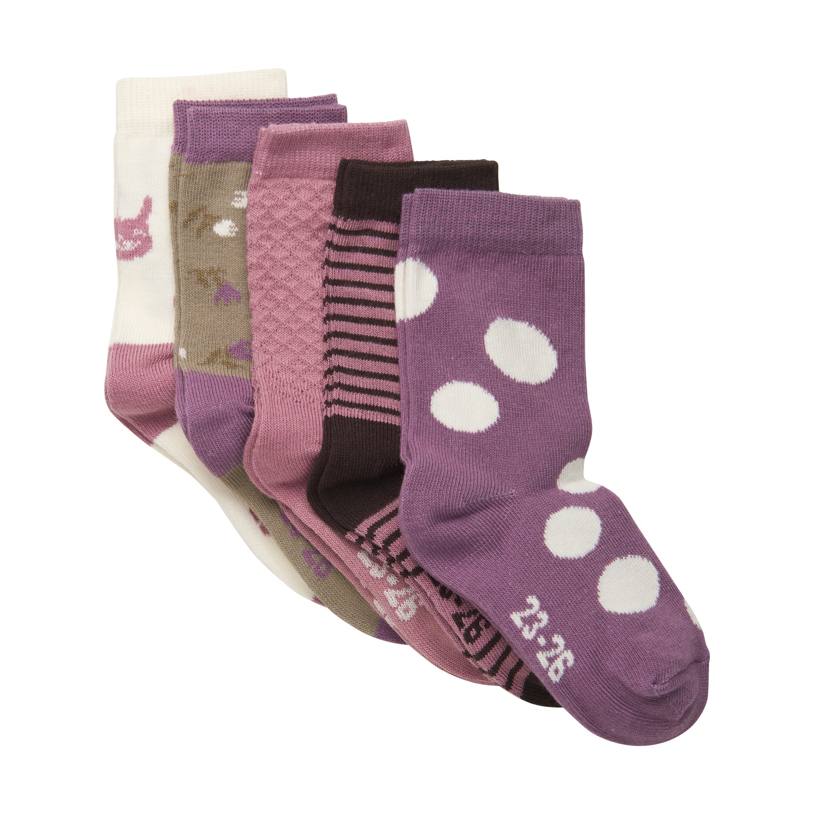 Baby Girl Sock Set/5 6022 color 583