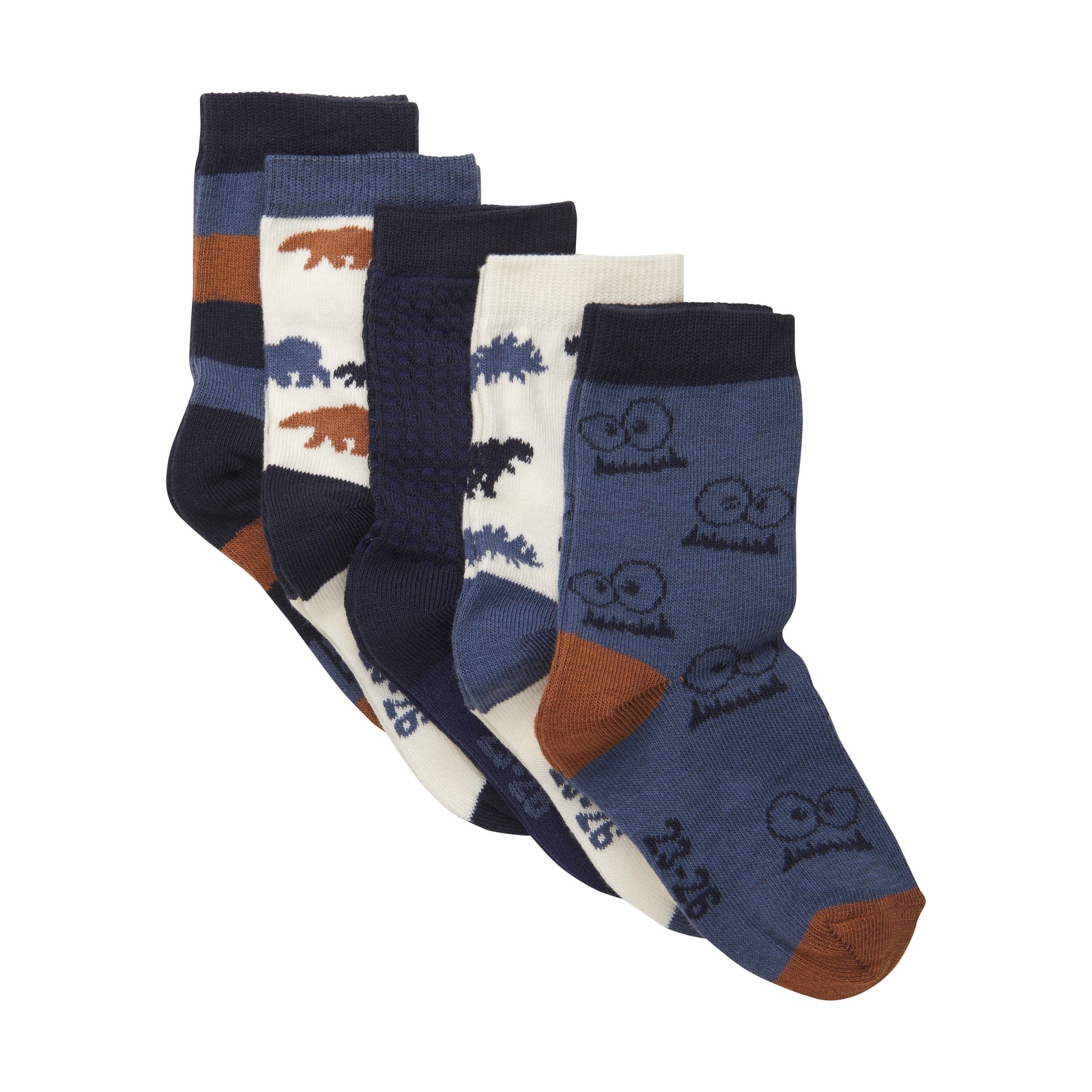 Minymo Boys Sock Set/5 6022 color 870