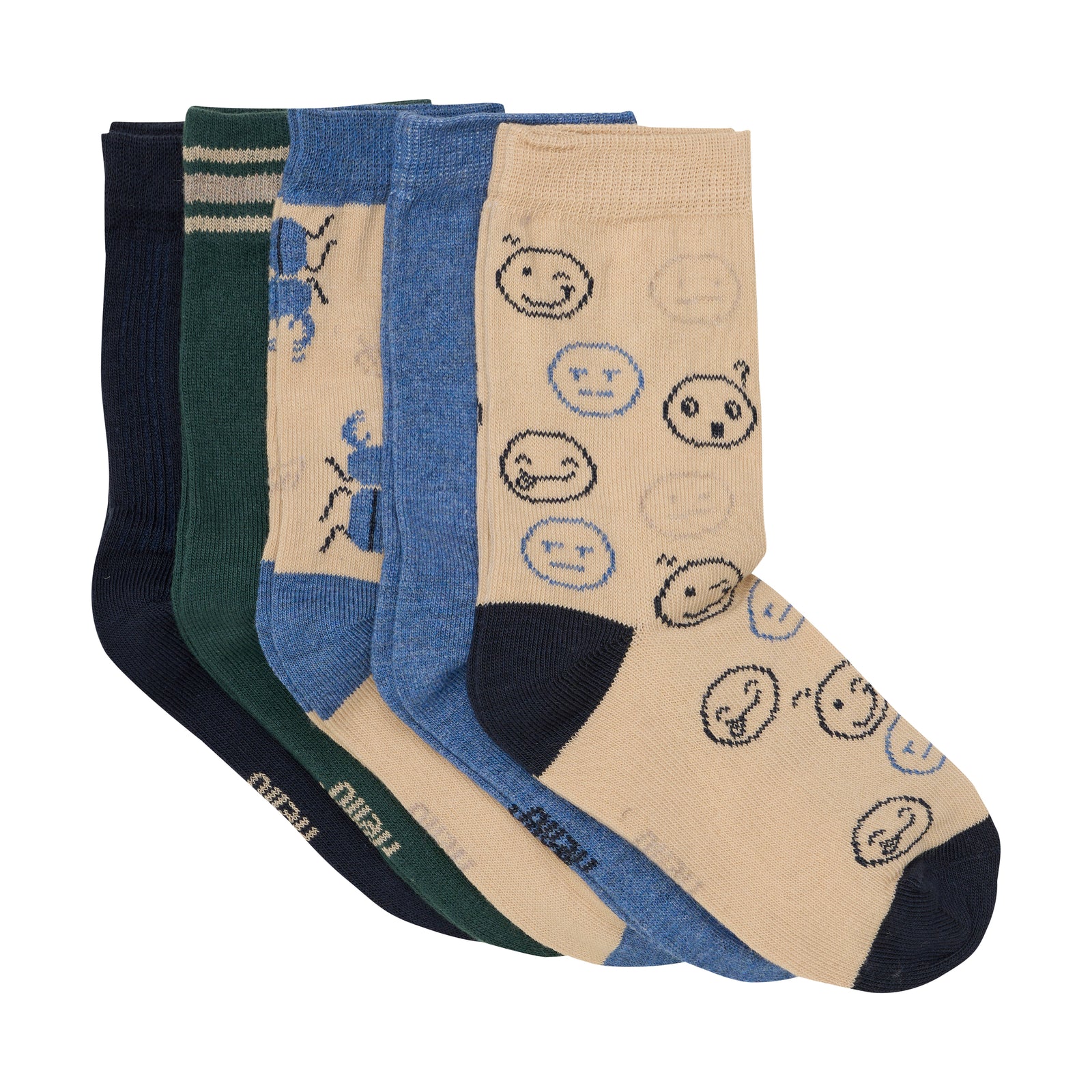 Minymo Boys Sock Set/5 color 912