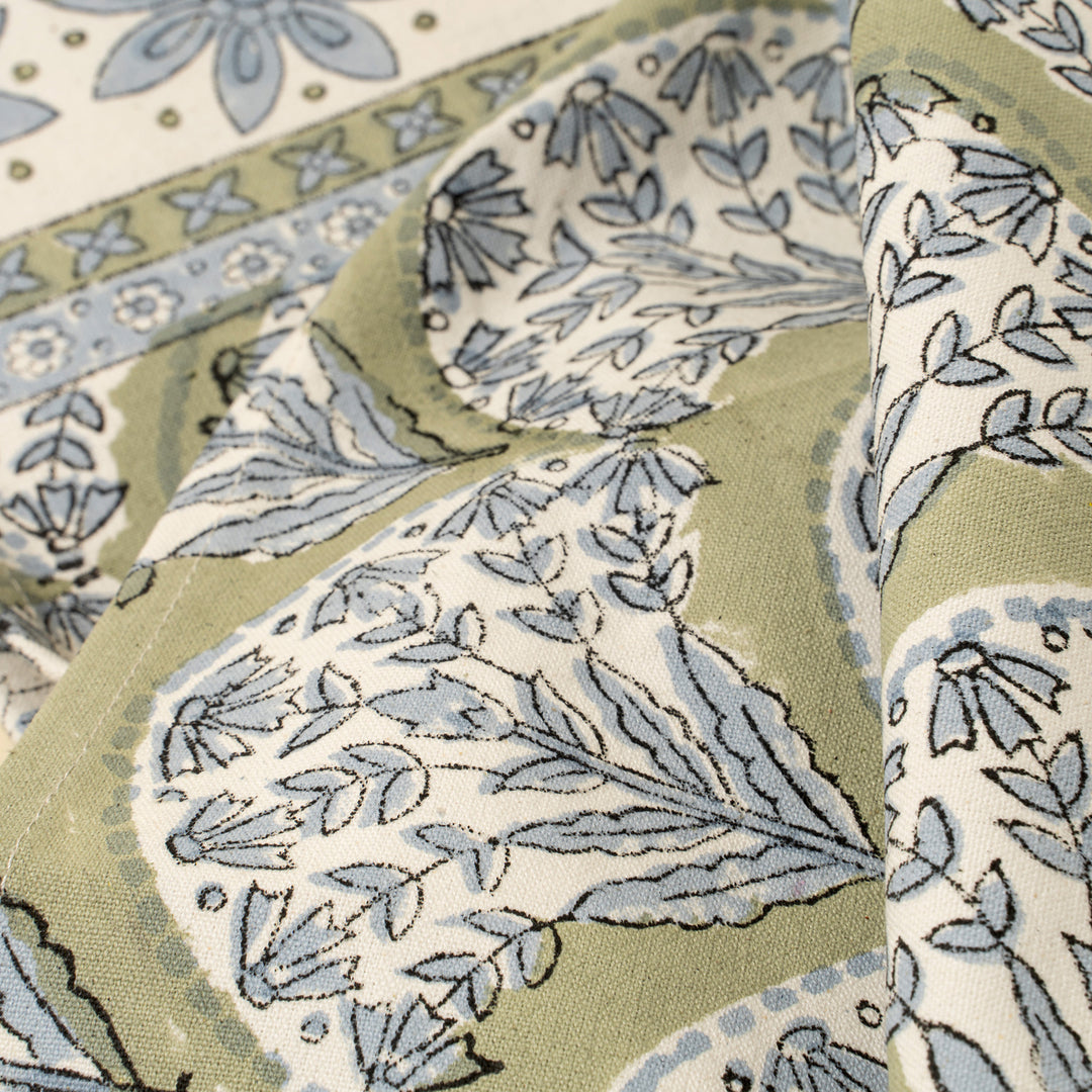 Indaba Sakura Green Table Runner 4-6365