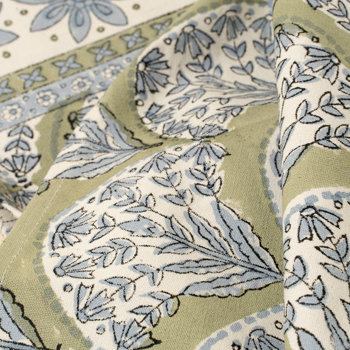 Indaba Sakura Green Table Runner 4-6365