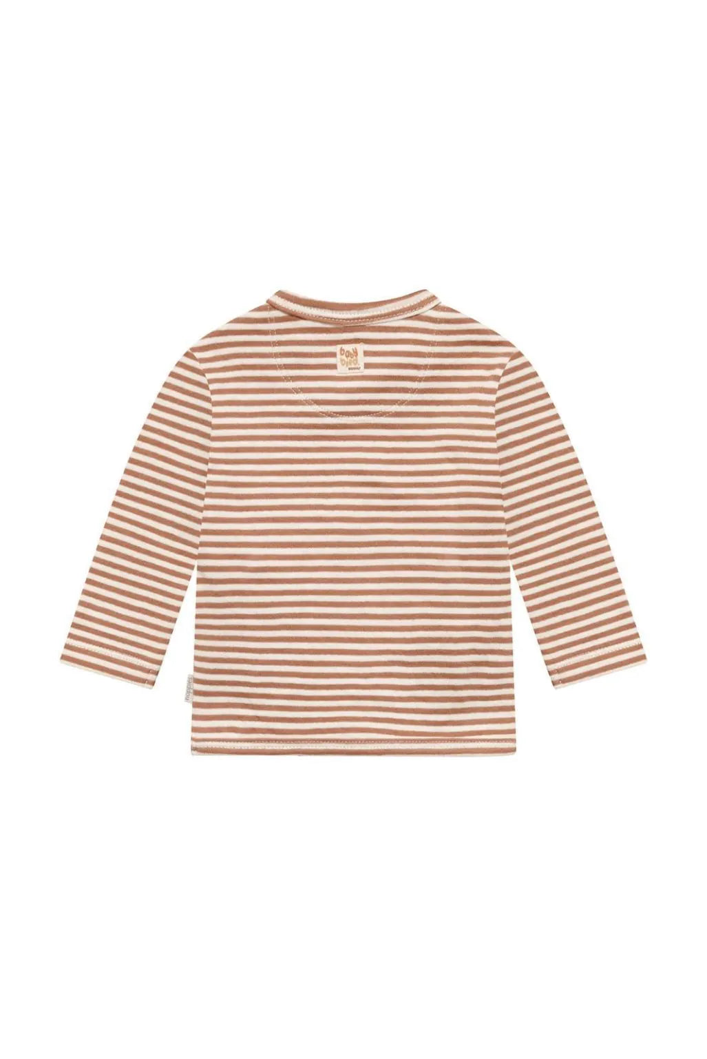 Noppies Baby Long Sleeve Tee   6100003   Mocha Mousse