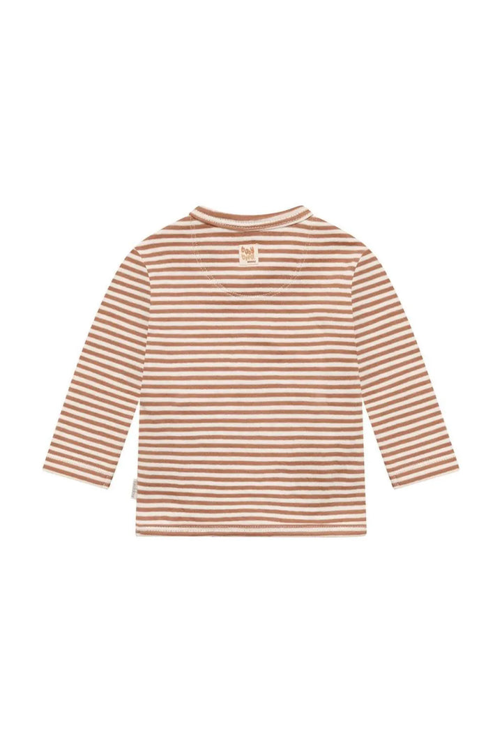 Noppies Baby Long Sleeve Tee   6100003   Mocha Mousse