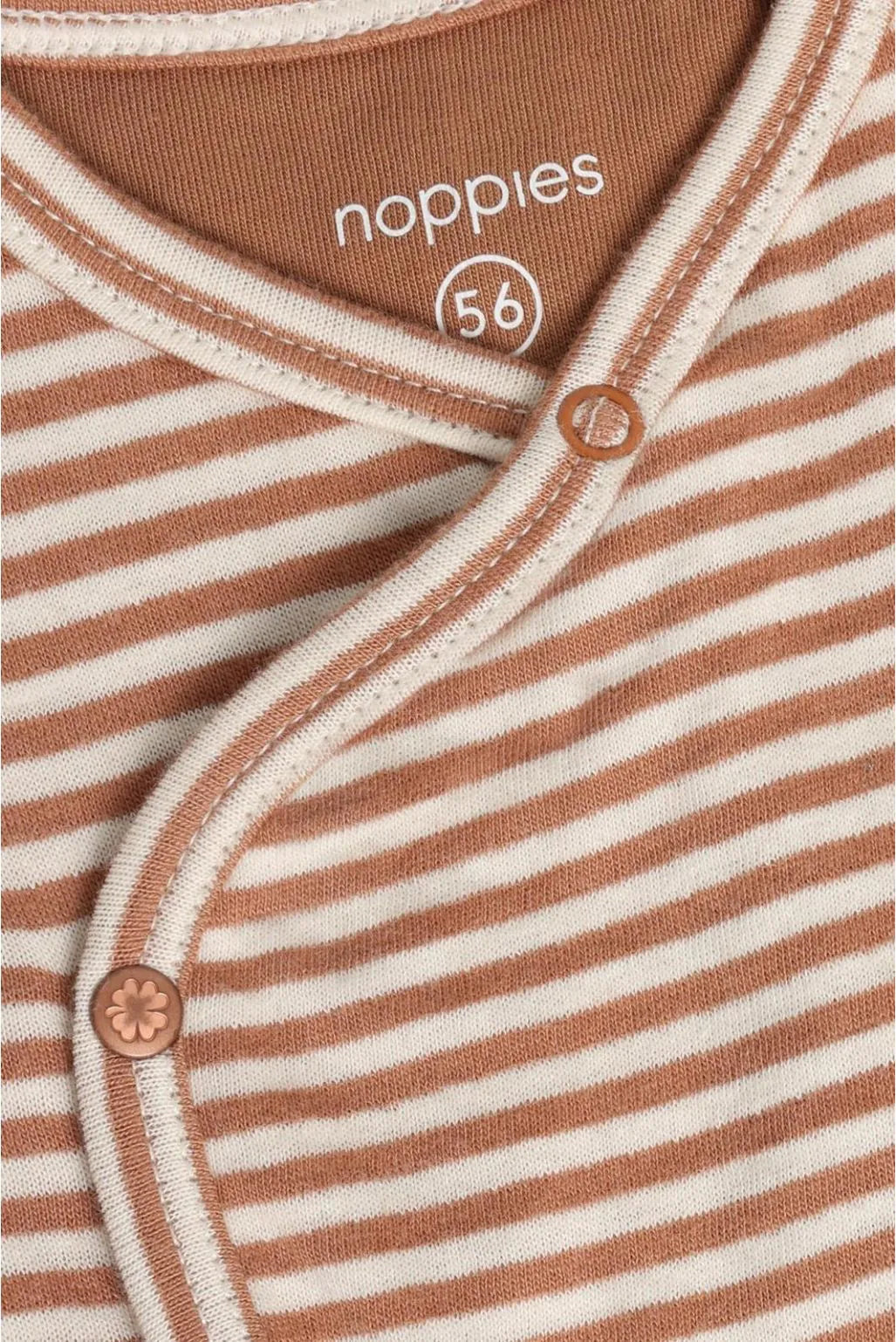 Noppies Baby Long Sleeve Tee   6100003   Mocha Mousse