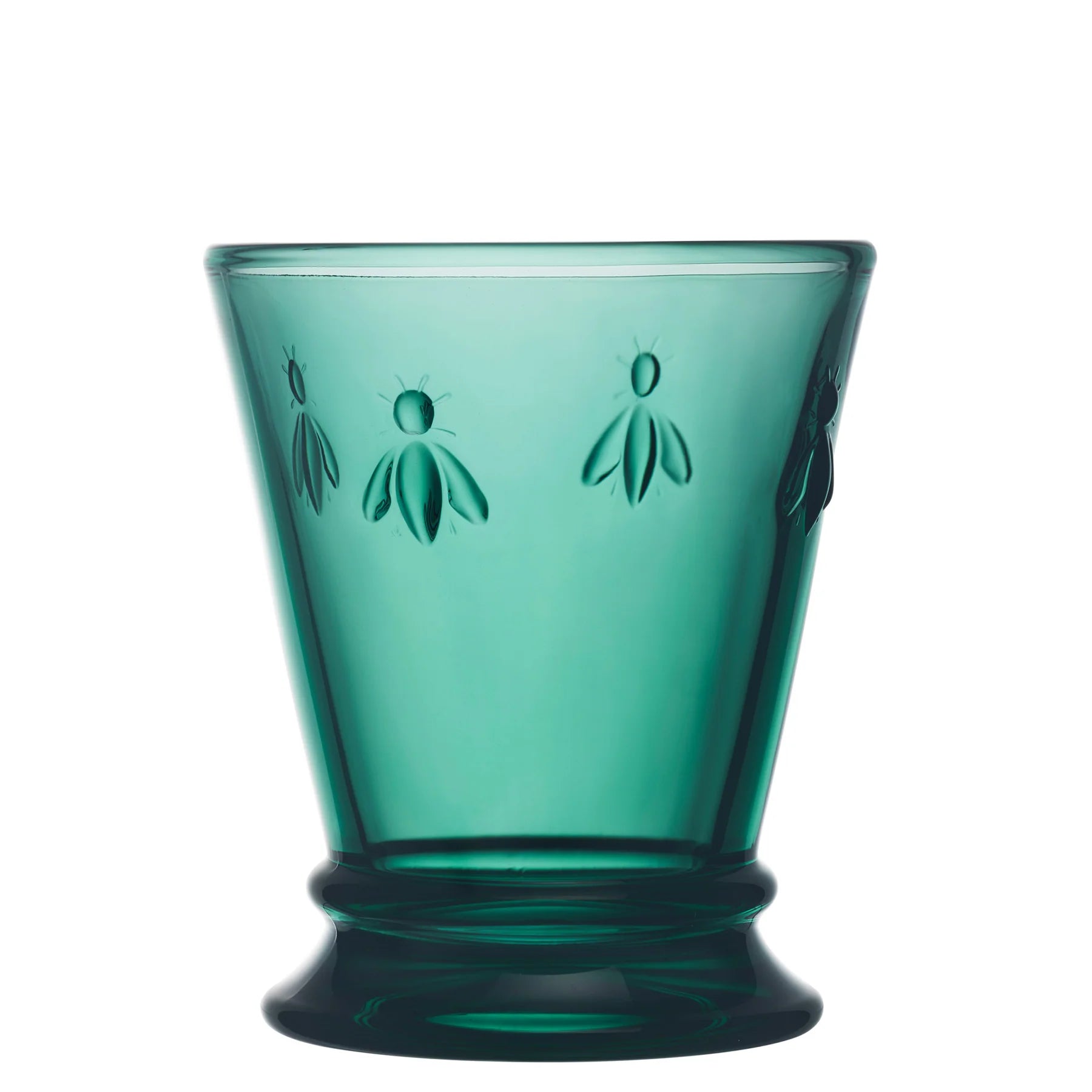 La Rocher Bee Glassware - Emerald