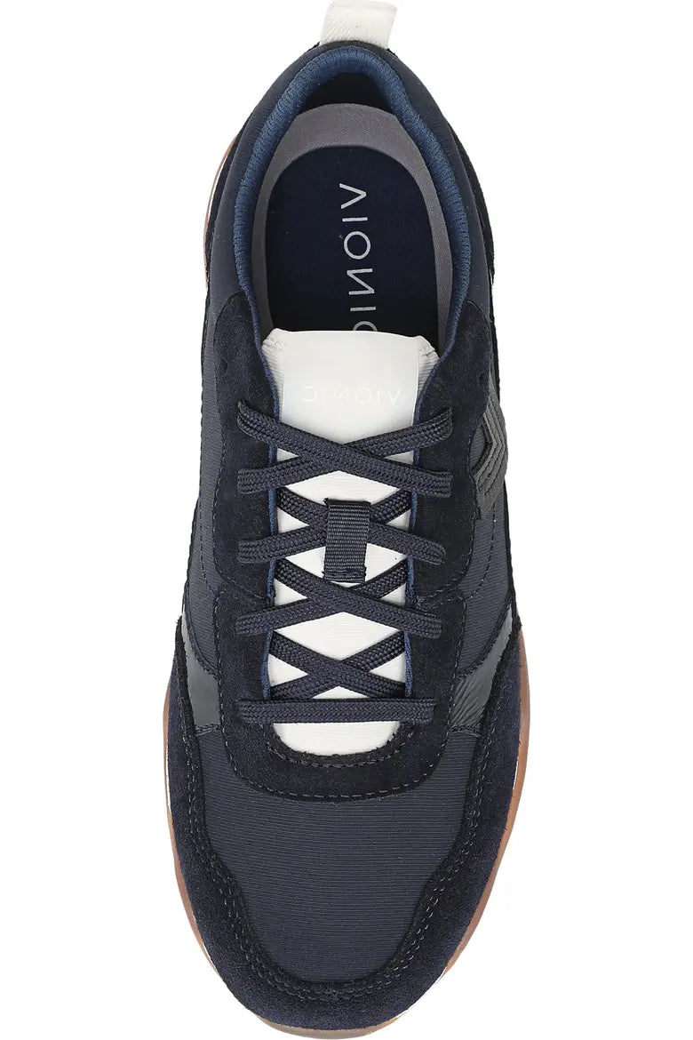 Vionic Walk Slim Glide Sneaker  -  Navy Blazer Suede