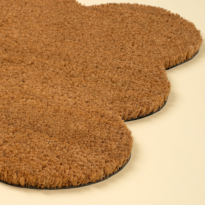 Indaba Scalloped Coir Doormat  01-9161