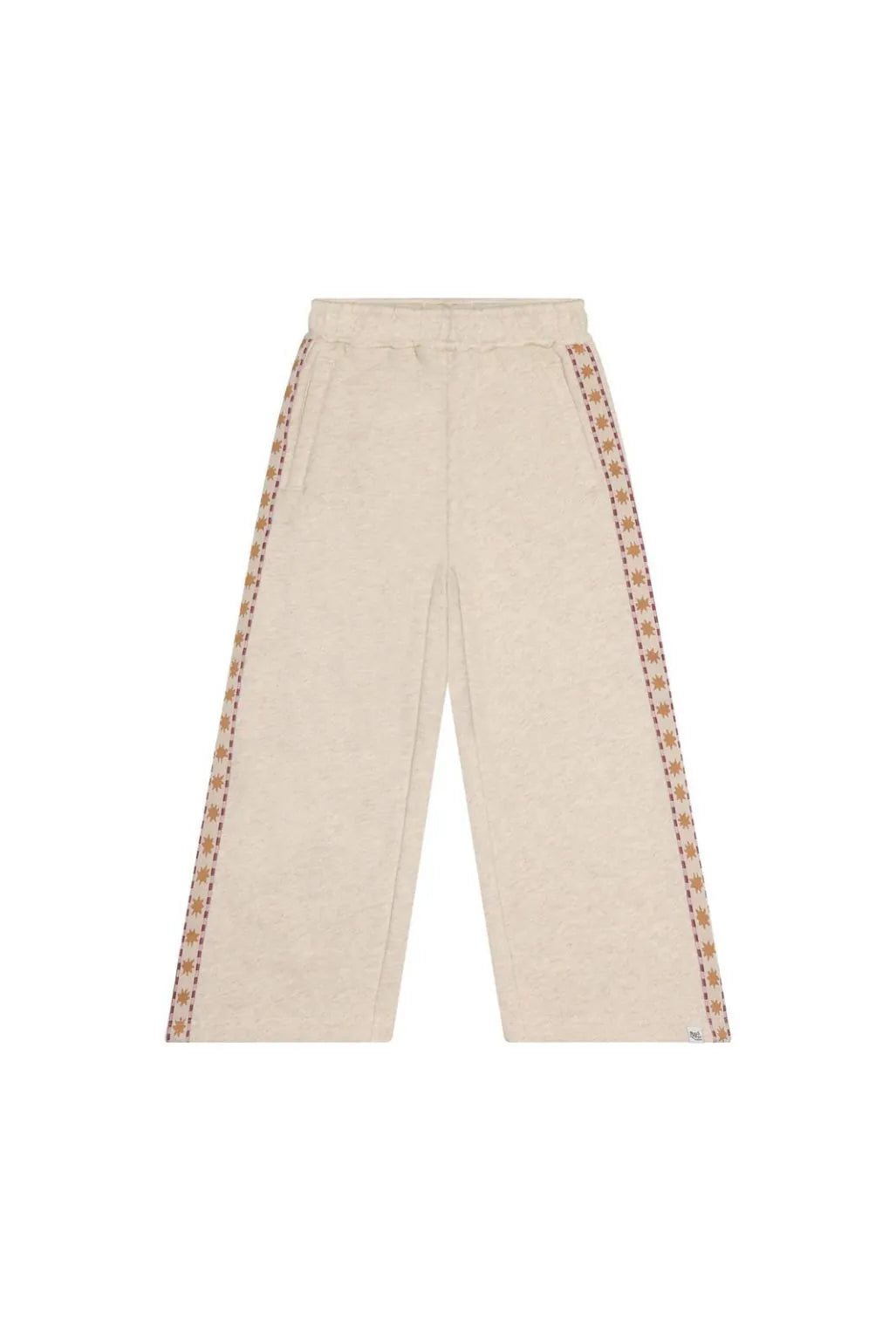 Noppies Girls Sweatpant With Trim   6200018   Sand Melange