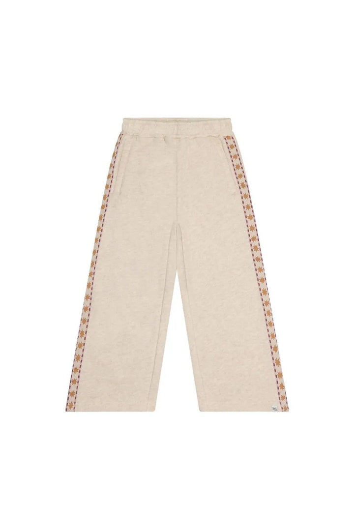 Noppies Girls Sweatpant With Trim   6200018   Sand Melange