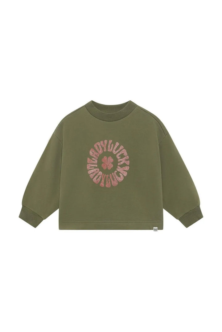 Noppies Girls Long Sleeve Pullover   6200029   Olivine
