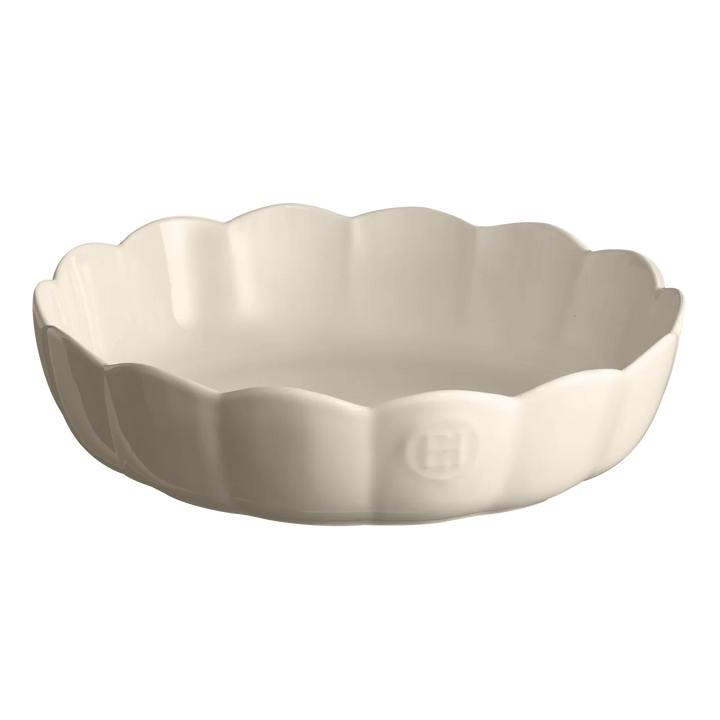 Emile Henry Madeleine Round Dish  6253  Argile