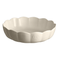 Emile Henry Madeleine Round Dish  6253  Argile